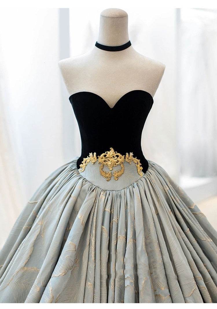 Black Hepburn Style Gown – Elegant Evening Dress - Pasha