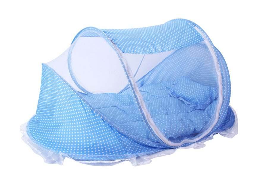 Baby Foldable Mosquito Net – Zipper & 4 Pcs - Pasha