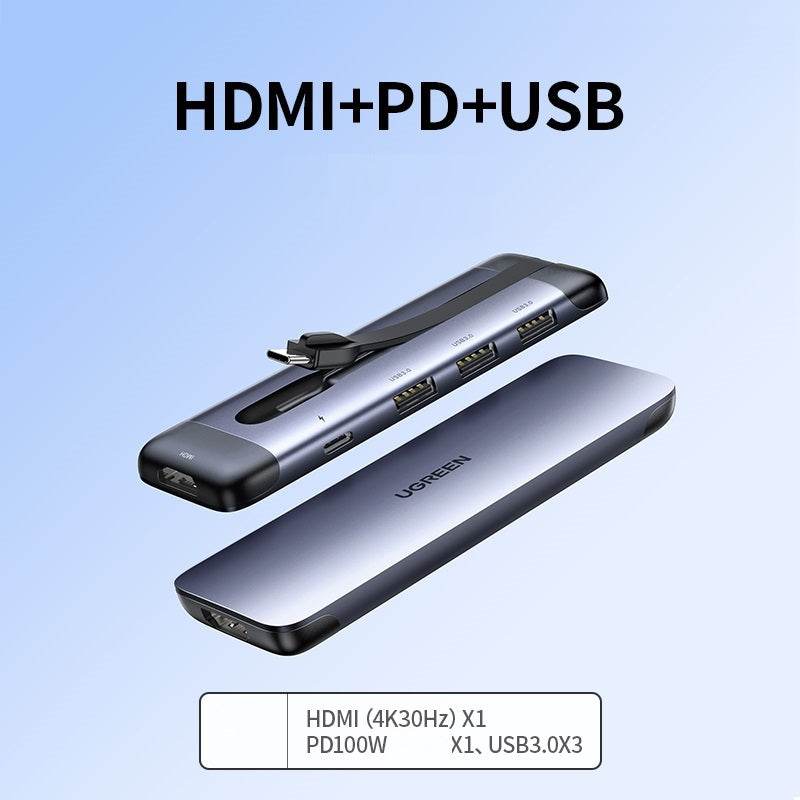 Universal Dock Expansion USB Adapter - 5-in-1 & 9-in-1 Configuration for Enhanced Connectivity - Pasha