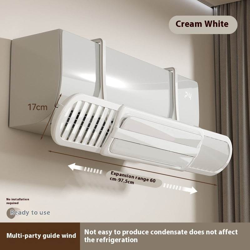 Universal Retractable Wind Deflector for Air Conditioners - Anti-Direct Blast Suspension - Pasha