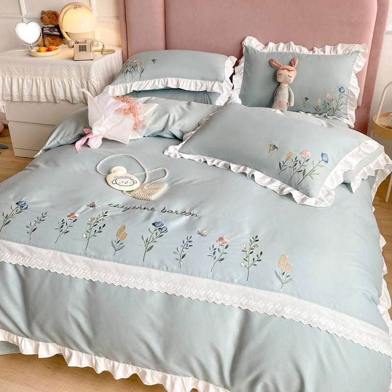 Deluxe Washed Cotton Quilt Cover Set - Pasha Store - Pasha