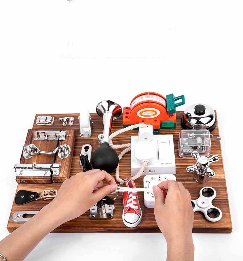 Childhood Enlightenment Early Education-Busy Board Toys - Pasha