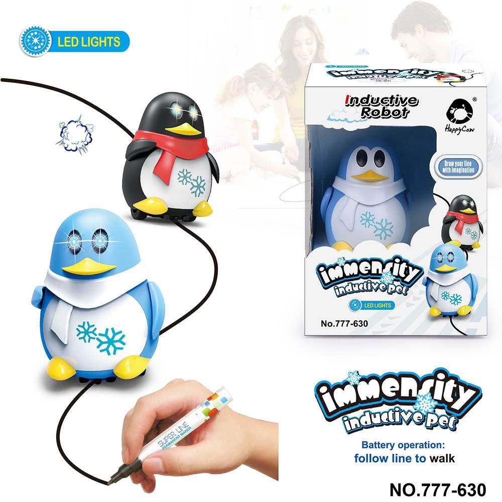 Line Magic Pet Toy Robot-Optical Sensor Follow Line Robot - Pasha