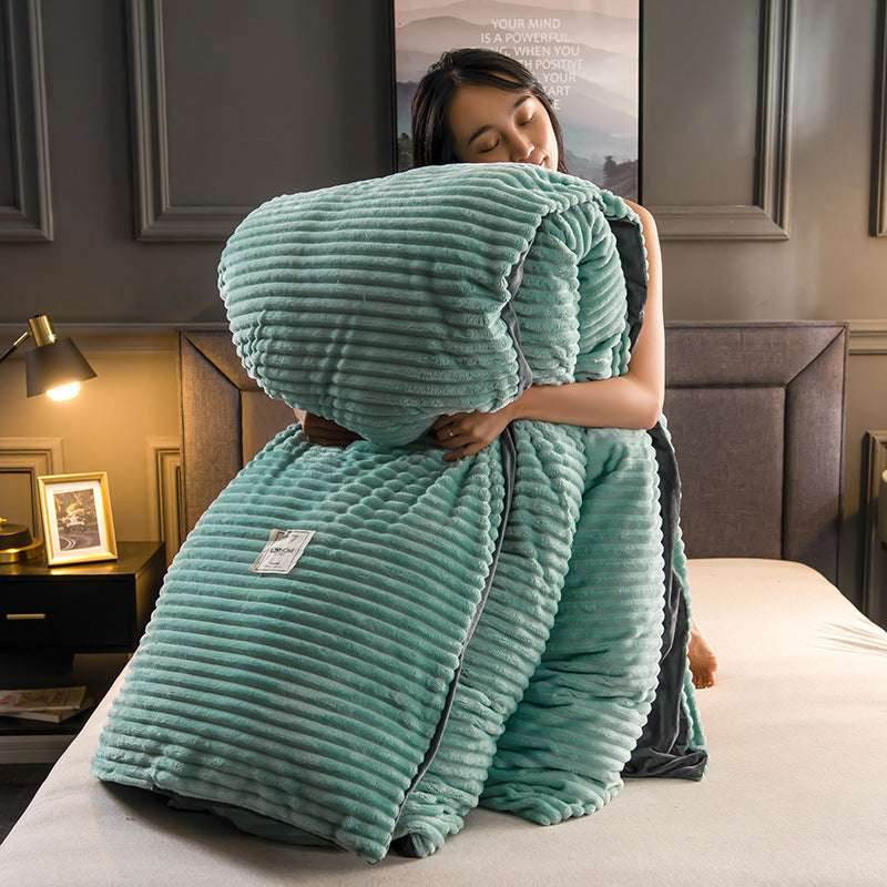 Velvet Duvet Cover Set - Pasha