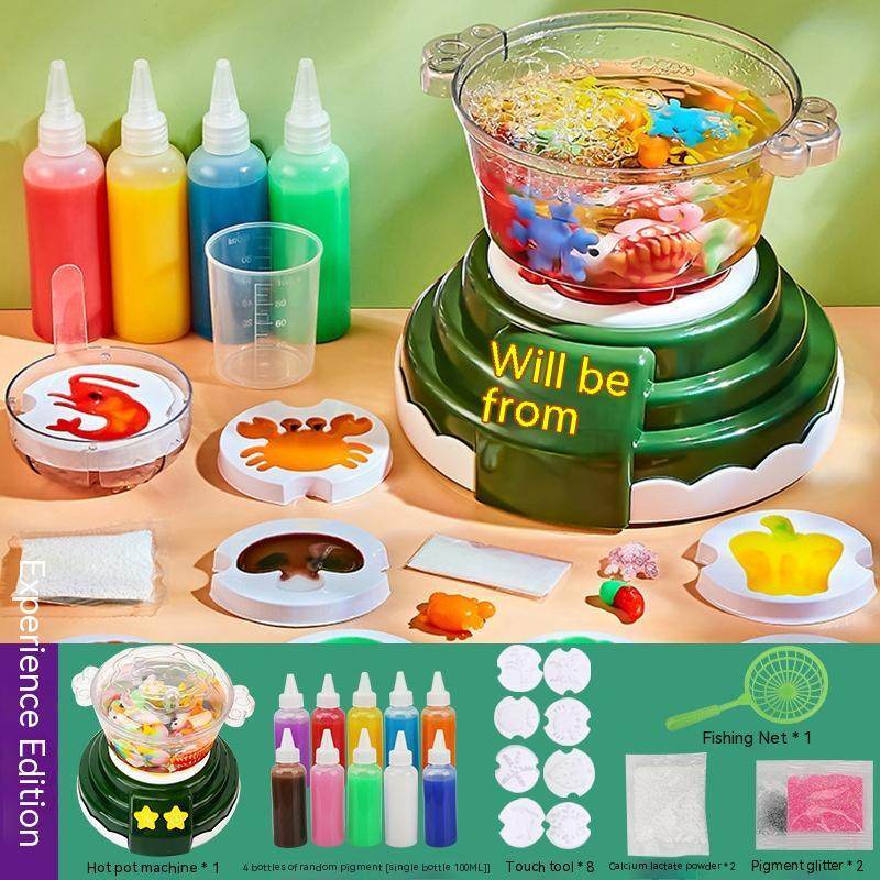 Magic Copper Tone Hot Pot Machine-creativity toy - Pasha