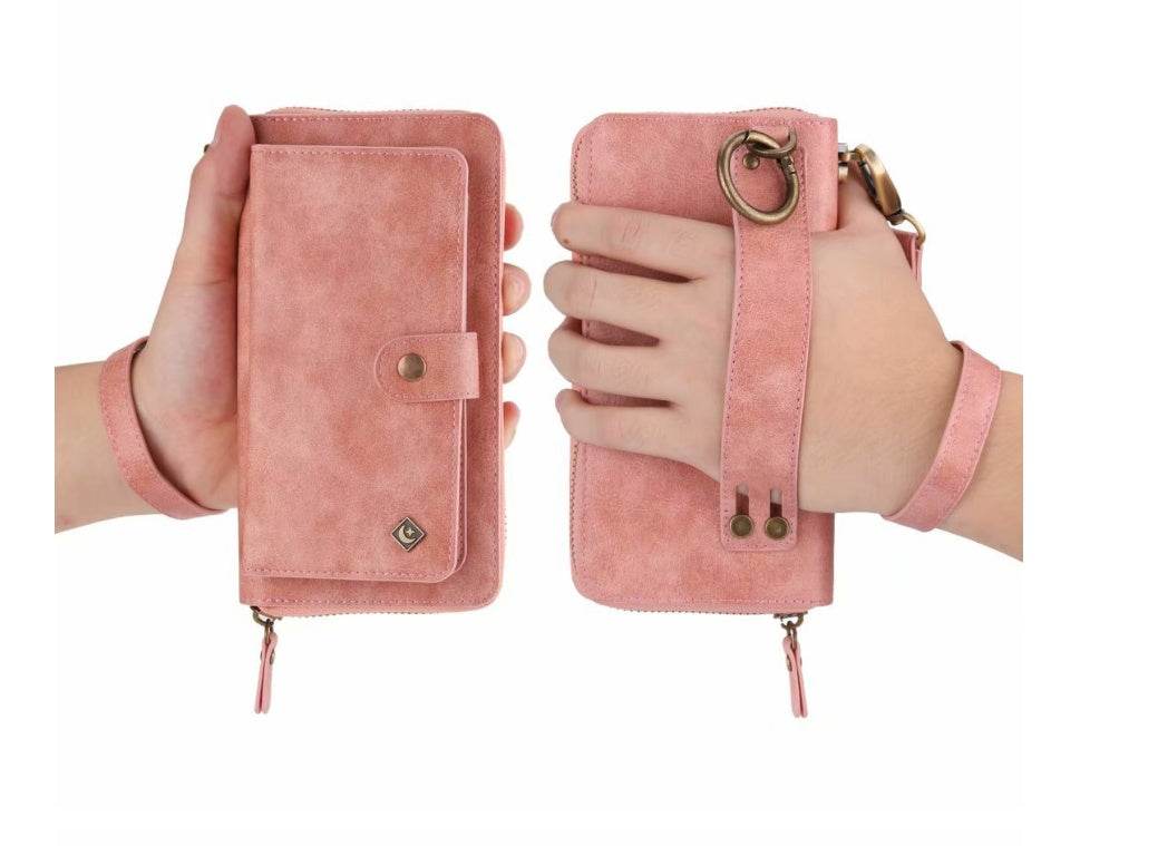 Premium Multi-Functional Wallet Case for Galaxy Note8 – Stylish Zipper Design - Pasha