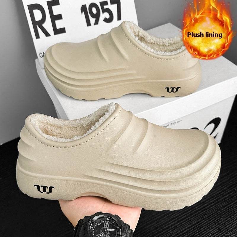 Fleece Lined Cotton Shoes for men - Pasha