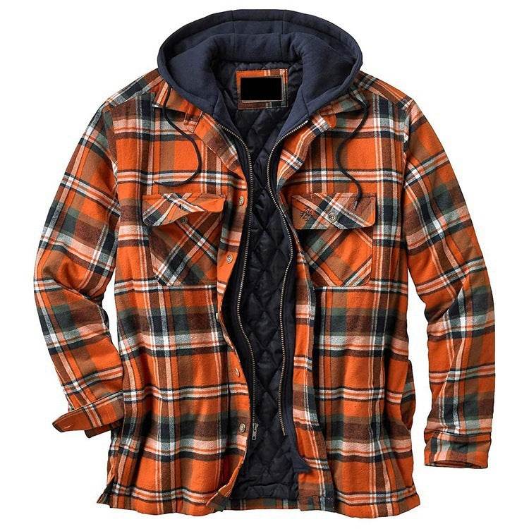 Men´s Retro Hooded Jacket Coat Shirt-style and comfort - Pasha