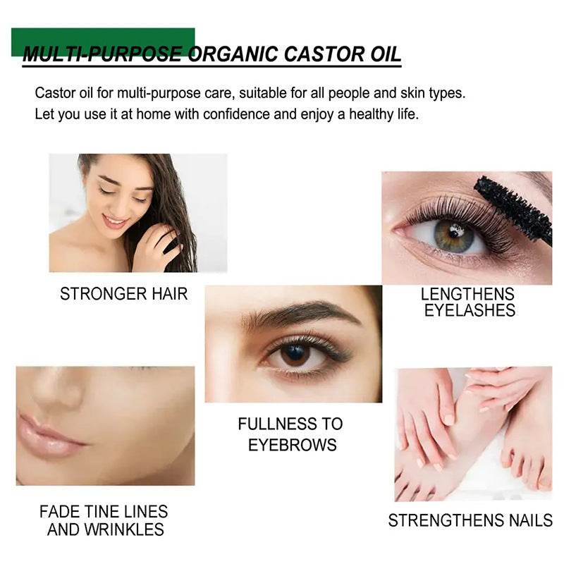 Jamaica Black Castor Oil – 60ml Natural Skin Care Oil for All Skin Types - Pasha