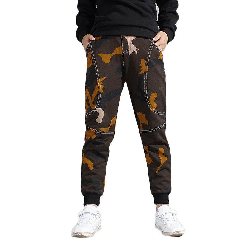 Spring & Autumn Kids Cotton Sports Pants – Comfortable Leisurewear for Active Children - Pasha