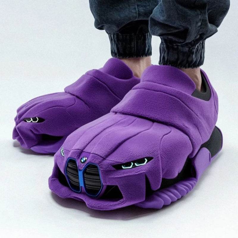 Porsche Racing Plush Car Slippers Pasha Store - Pasha