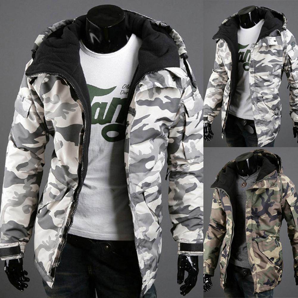 Men´s Casual Sport Hooded Jacket - cotton&military design - Pasha