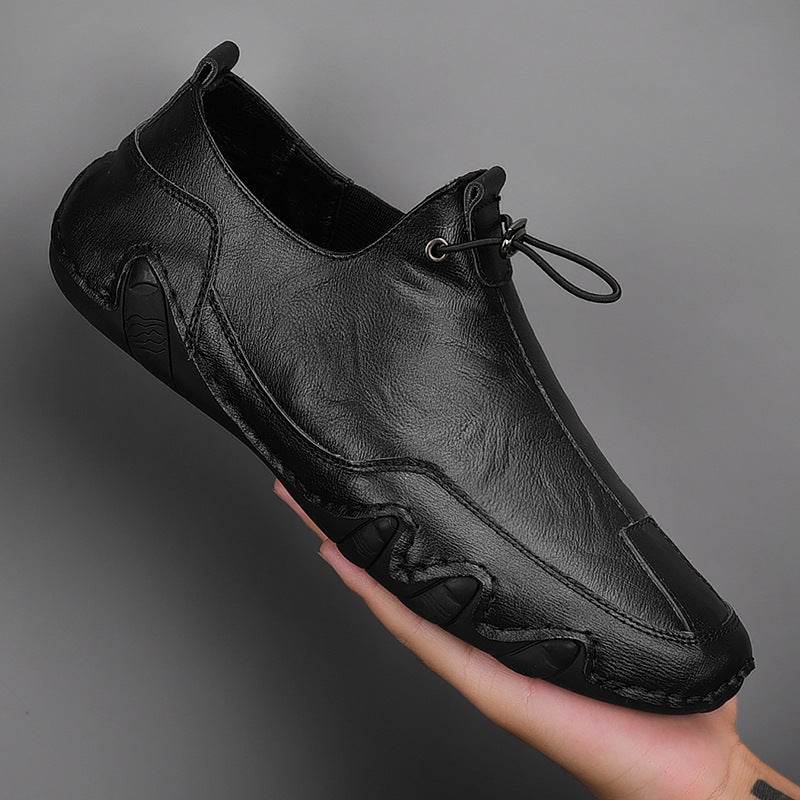 Men's Plus Size Leather Shoes – Wide Fit & Sporty - Pasha