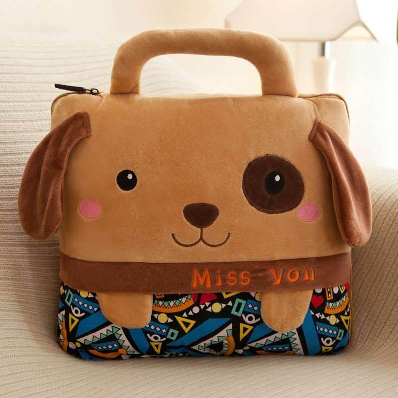 Cartoon Pillow Blanket - Pasha