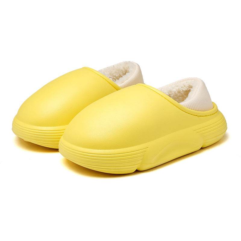 Kids' Indoor Non-Slip Waterproof Wool Slippers – Comfortable and Warm Slippers for Boys & Girls - Pasha