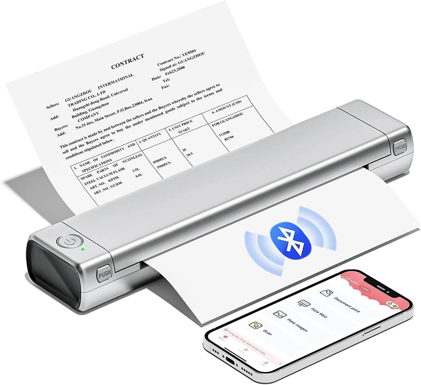 Portable Inkless Printer – Eco-Friendly & Compact - Pasha