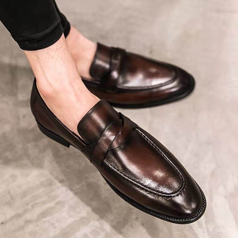Casual Slip on British Leather Shoe - Pasha