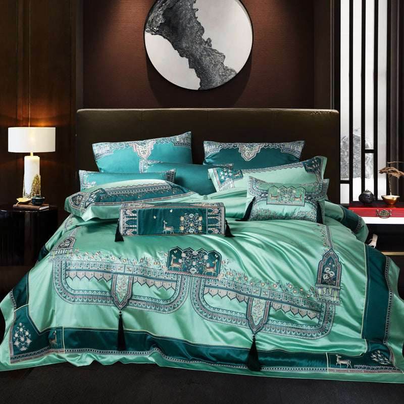 Luxury Cotton Bedding Set – Palace Style & Comfort - Pasha