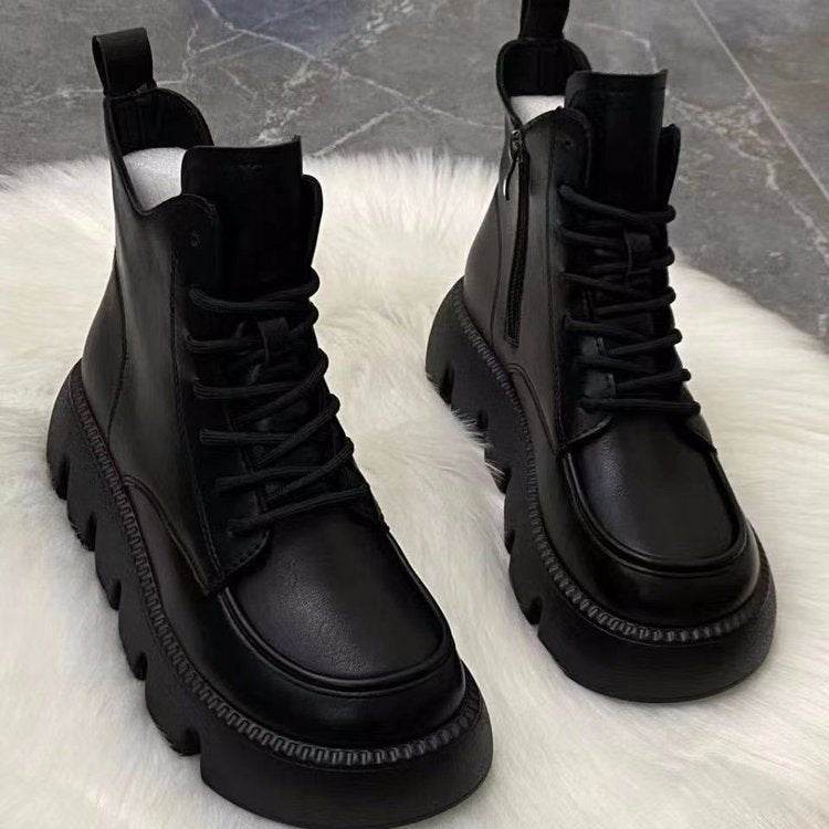 Retro Casual Platform Women´s Martin Boots - Pasha