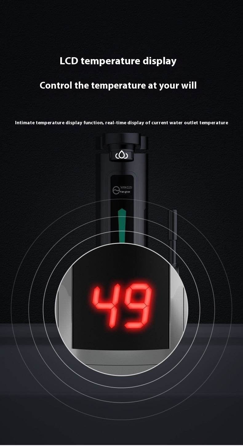 Instant Electric Faucet with Heating - Efficient Hot Water Solution for Kitchen & Bathroom - Pasha