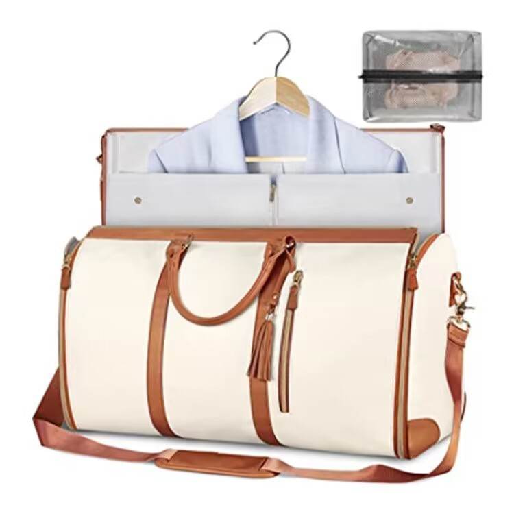 Waterproof Leather Travel Bag – Unisex & Foldable - Pasha