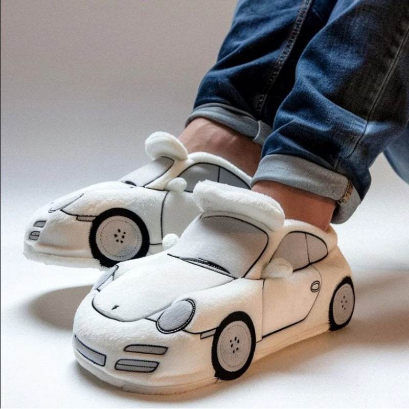 Porsche Racing Plush Car Slippers Pasha Store - Pasha
