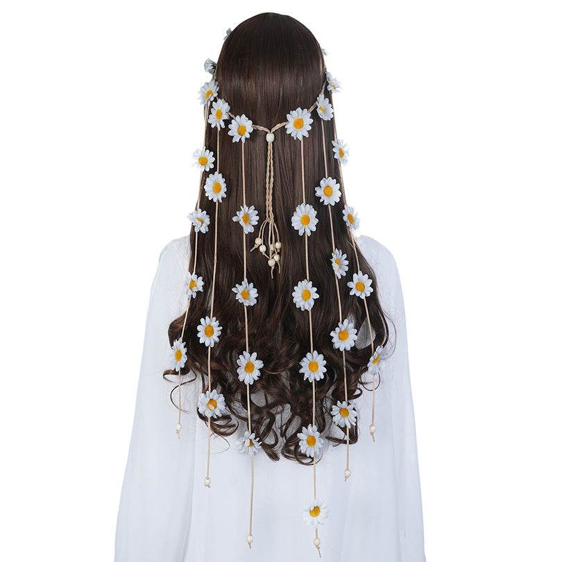 Bohemian Sunflower Hair Crown - Pasha