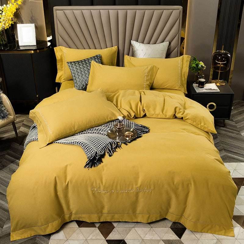 Personalized Cotton Bedding Set – Luxurious & Brushed - Pasha