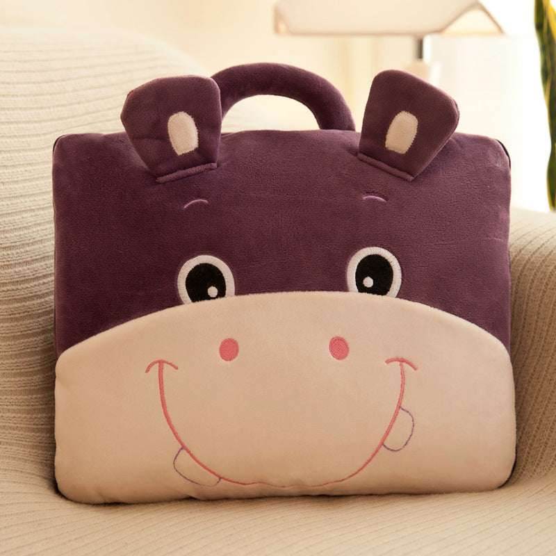 Cartoon Pillow Blanket - Pasha