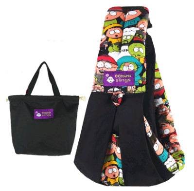 Breathable Cotton Baby Sling Carrier – Ergonomic One-Shoulder Design for Active Parents - Pasha