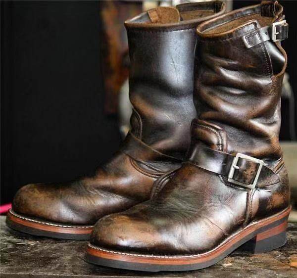 Men's Mid-Top Boots – Versatile & Wedge Sole - Pasha