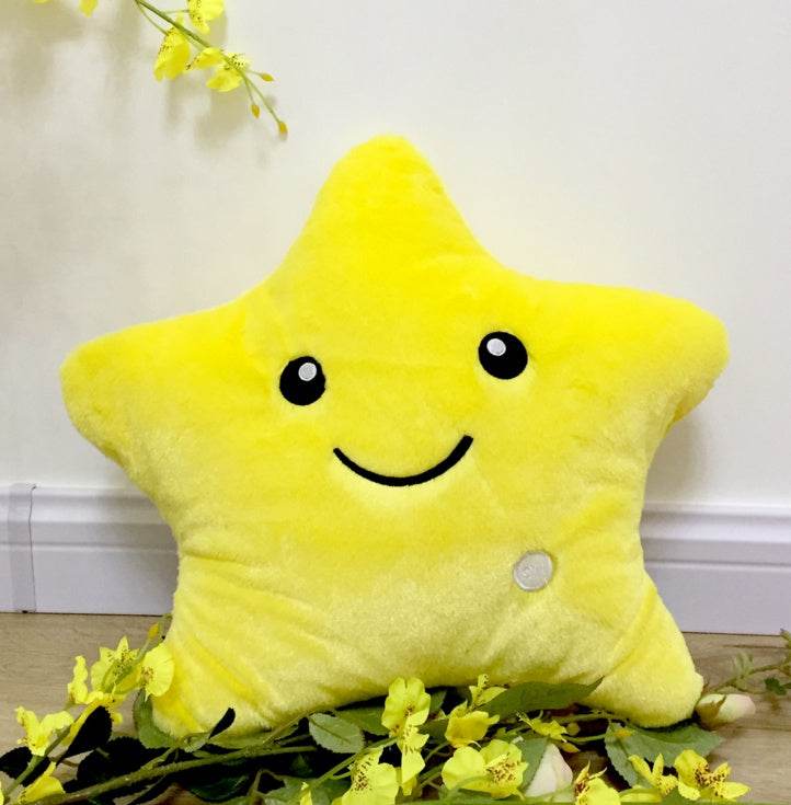 Glow in the Dark Pillow – Starry Night Companion - Pasha