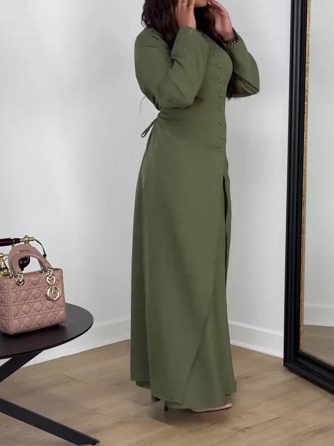 Women's Two-Piece Skirt Set – Solid & Long Sleeve - Pasha