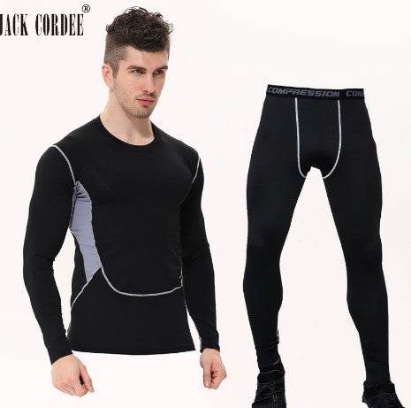 Men´s Camouflage Compression Baselayer Set for workouts - Pasha