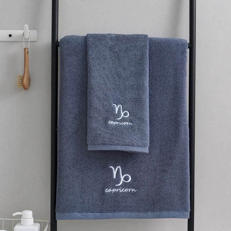 Constellation Towel Set – Zodiac-Inspired Cotton - Pasha
