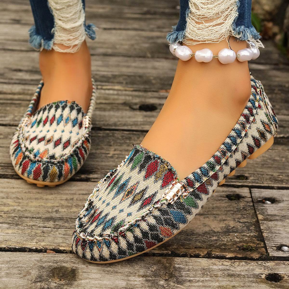 Women´s Flat Round Toe Shoes - Pasha