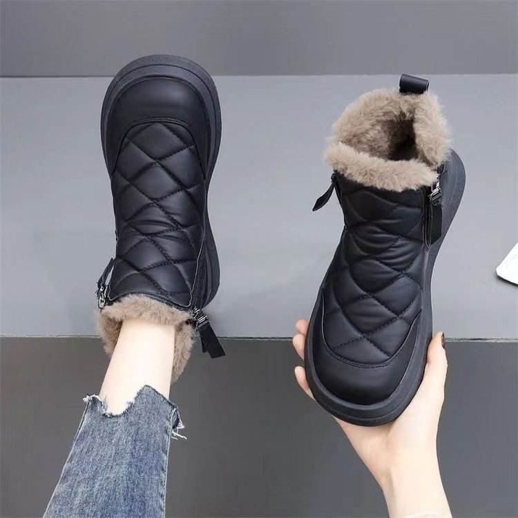 Women's Waterproof Snow Boots – Fleece-Lined - Pasha