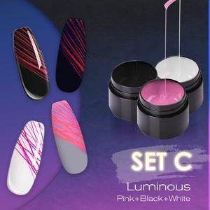 Luminous Nail Art Spider Nail Gel UV Nail Polish – Creative Nail Art - Pasha