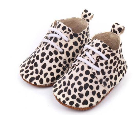 Baby First Walking Shoes – Soft Sole Leather Shoes | Unisex Toddler Shoes - Pasha