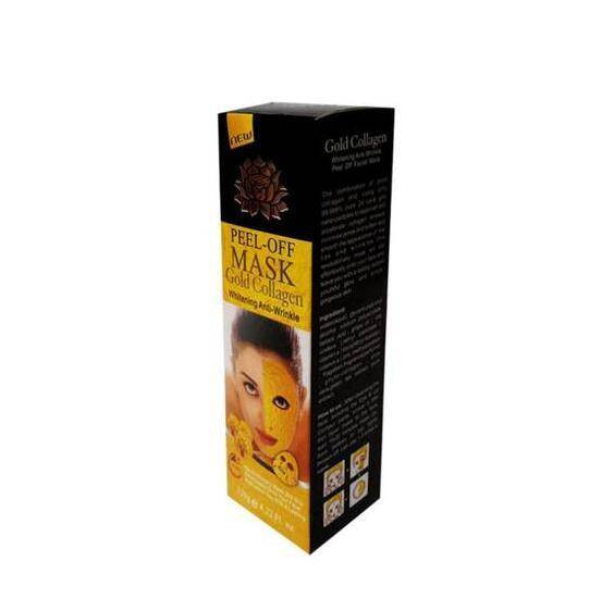 24K Gold Collagen Peel-Off Mask – Hydrating & Anti-Aging Face Mask - Pasha