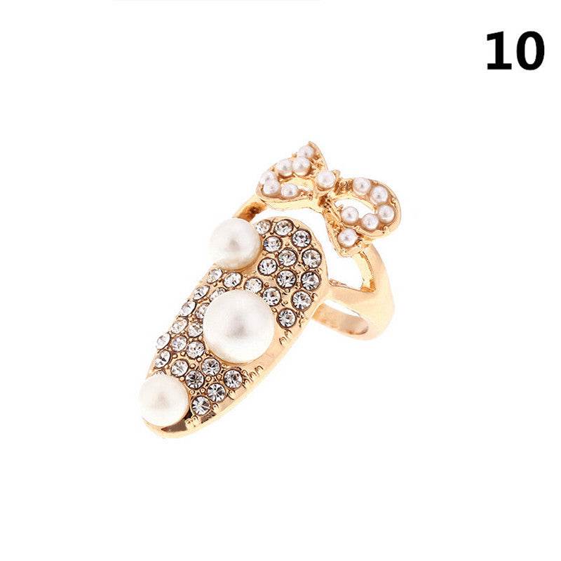 Diamond Nail Jewelry – Elegant Nail Decoration in Alloy/Silver/Gold - Pasha