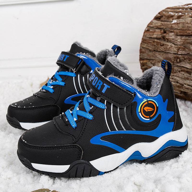 Kids' Climbing Shoes – Comfortable & Safe Cotton Shoes with Velcro Closure for Indoor & Outdoor - Pasha