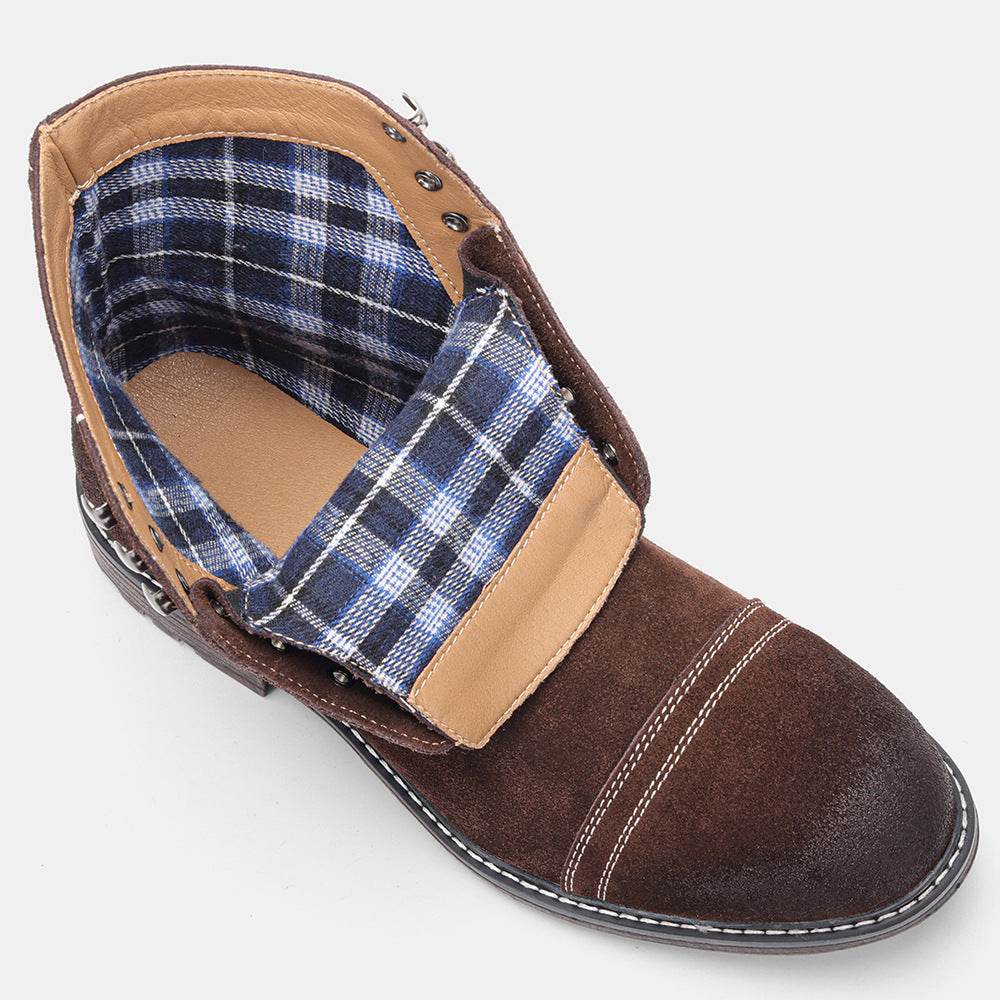 Men's Martin Retro Boots – Cowhide & Classic Style - Pasha