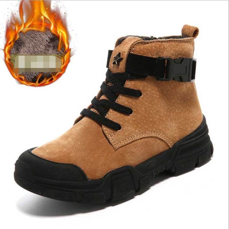 Kids' Martin Boots – Stylish & Comfortable Winter Boots with Leather and Cotton - Pasha