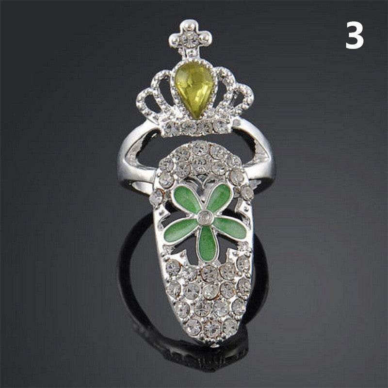 Diamond Nail Jewelry – Elegant Nail Decoration in Alloy/Silver/Gold - Pasha