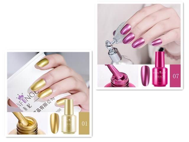 Mirror Look Nail Polish - Pasha