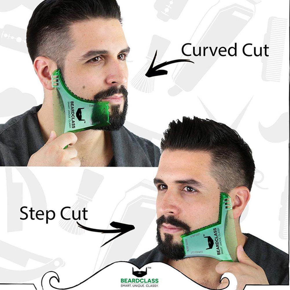 Men's Beard Comb – High-Quality Plastic Grooming Comb for Hair & Beard Care, Available in Stylish Colors - Pasha