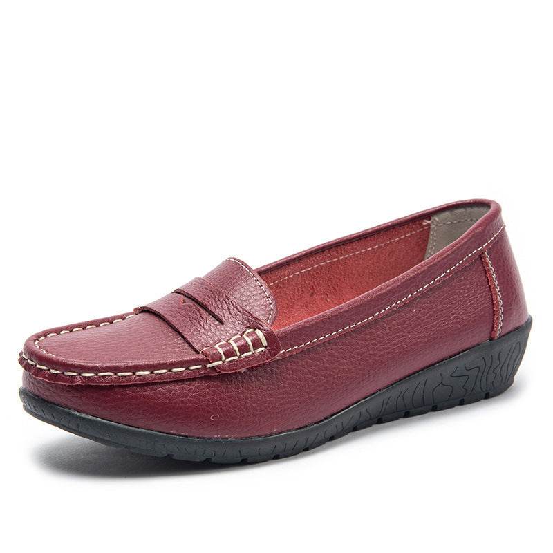 Casual Flat Heel Shoe-Nurse Shoe - Pasha