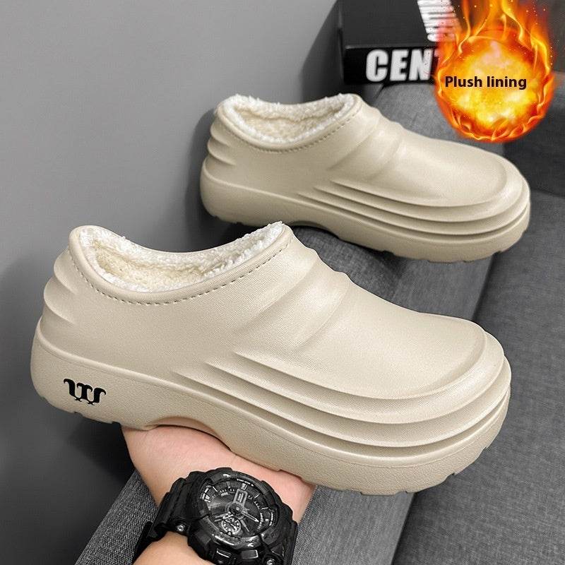 Fleece Lined Cotton Shoes for men - Pasha
