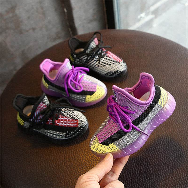 Flying Weaving Baby Shoes for Boys and Girls – Comfortable Sneakers in Various Colors - Pasha